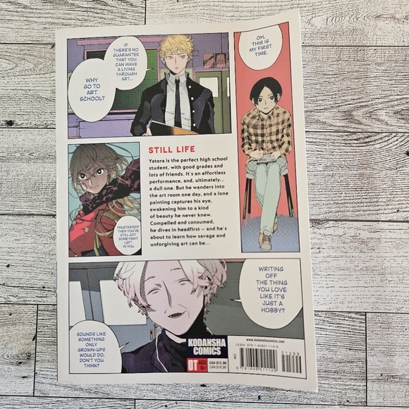 Blue Period 1 Paperback Manga by Tsubasa Yamaguchi - Picture 2 of 2